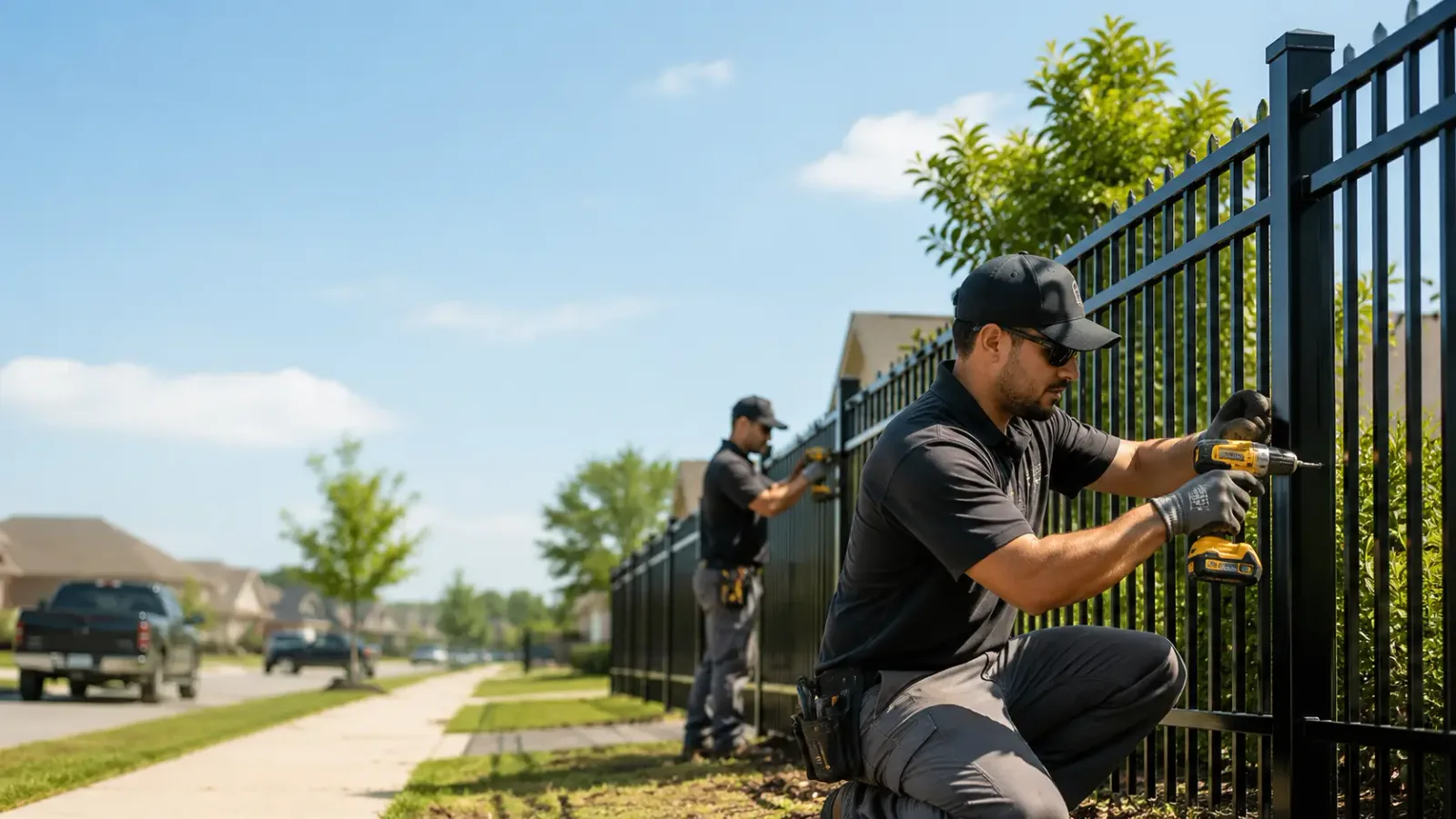 Metal Fence Installation in Valliant, OK